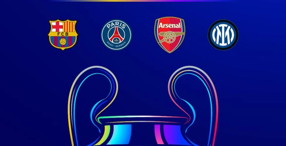 Semifinales de Champions League 2025: favoritos, datos clave y dónde apostar